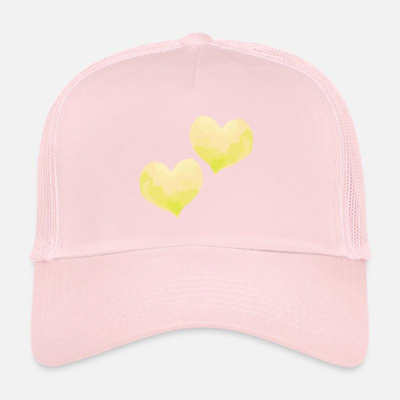 Coeurs Amour Dans Amour Mariage Casquette trucker 