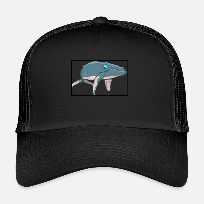 Buckelwal Wal T-Shirt Trucker Cap