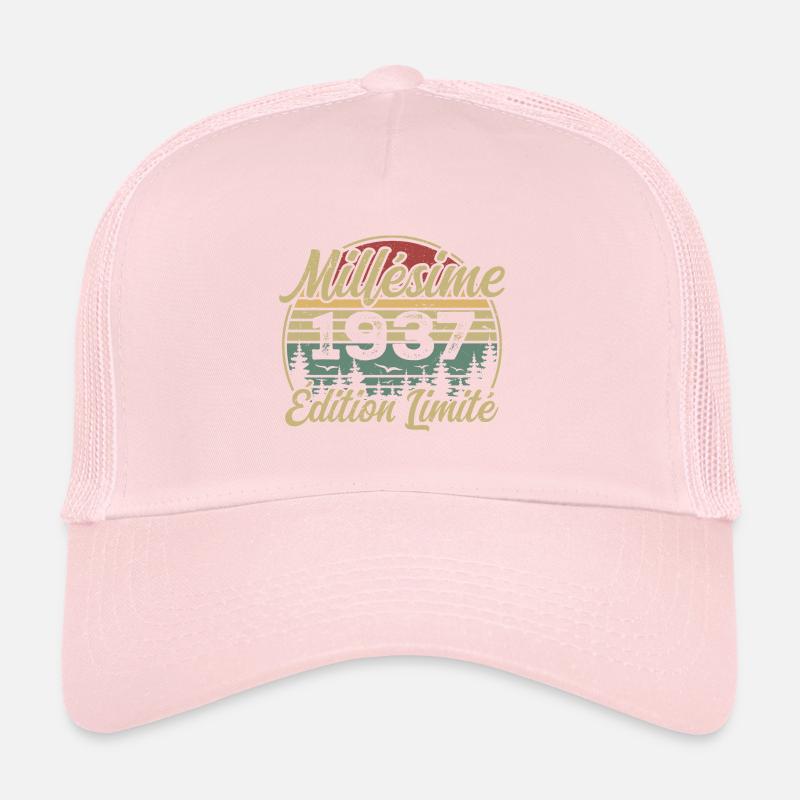 Millésime 1937 - Cadeau Pour le 87e Anniversaire Casquette trucker 
