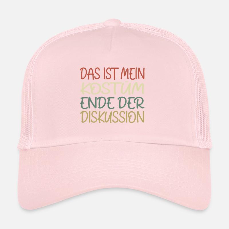 C’est mon costume Fin de la discussion Casquette trucker 
