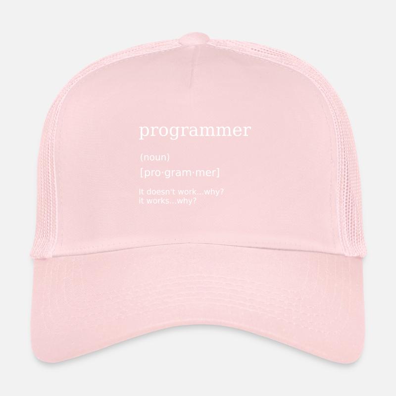 Programmer Computer Scientist Programming Humor Trucker Cap