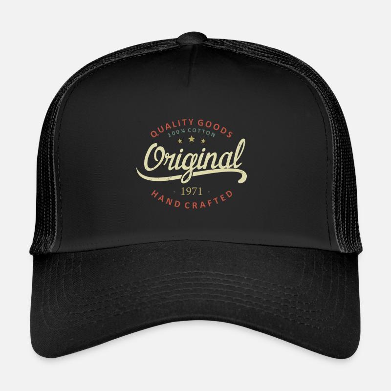 Original 1971 Birthday Gift 1971 Trucker Cap