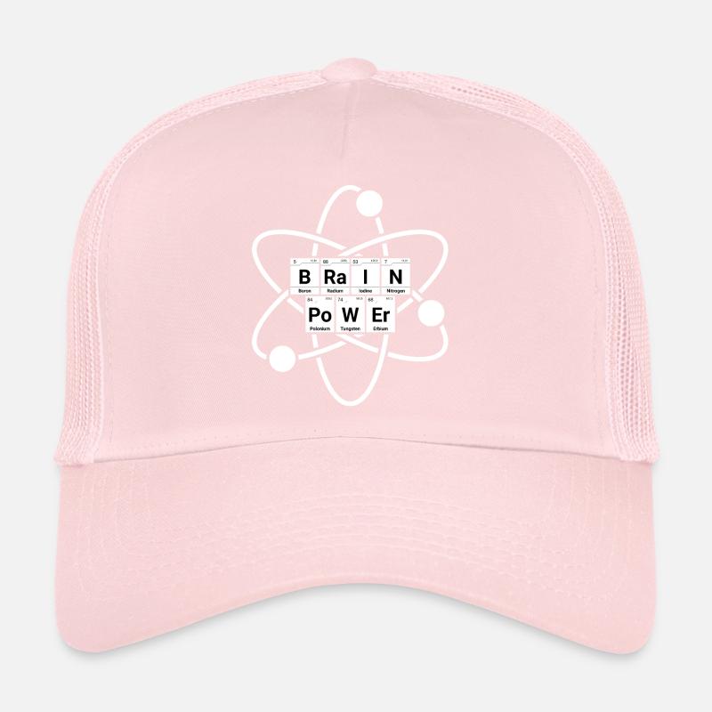 Brain Power Atom Chemistry Trucker Cap