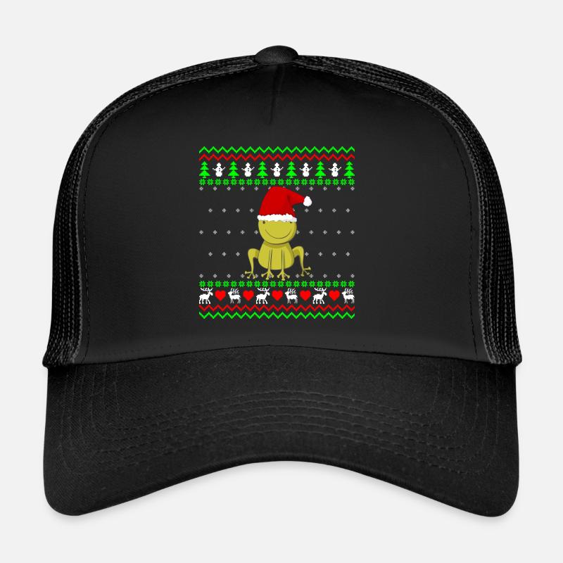 Sweet Frog Toad Ugly Christmas Gift Trucker Cap