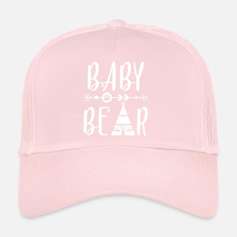 Baby Bear Camping Geschenk Trucker Cap
