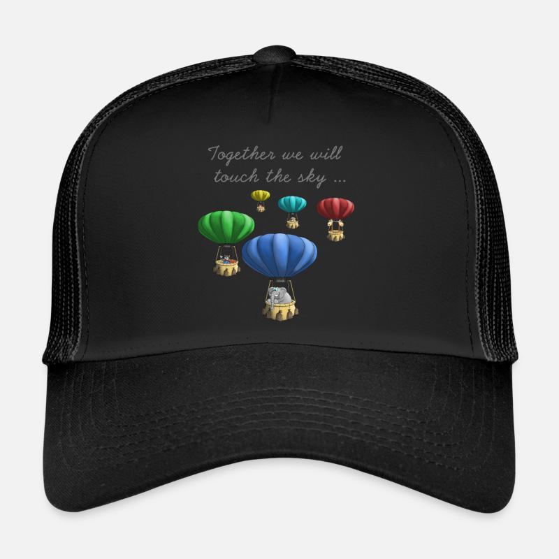 Bunte Heißluftballons Trucker Cap