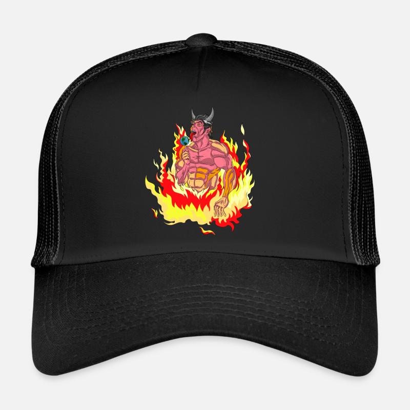 DEVIL'S CANDY HELL - SWEET METTRE LE MONDE EN FEU Casquette trucker 