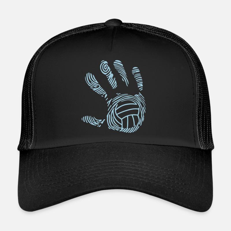 volleyball waterpolo empreinte main Casquette trucker 