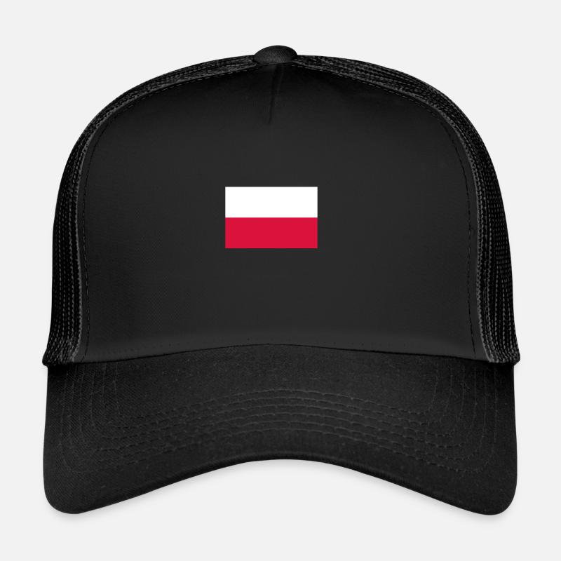 Drapeau pologne drapeau polonais polonais Pologne Casquette trucker 