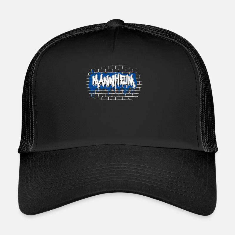 Mannheim Mannem Monnem Graffiti MA Waldhof Hiphop Casquette trucker 