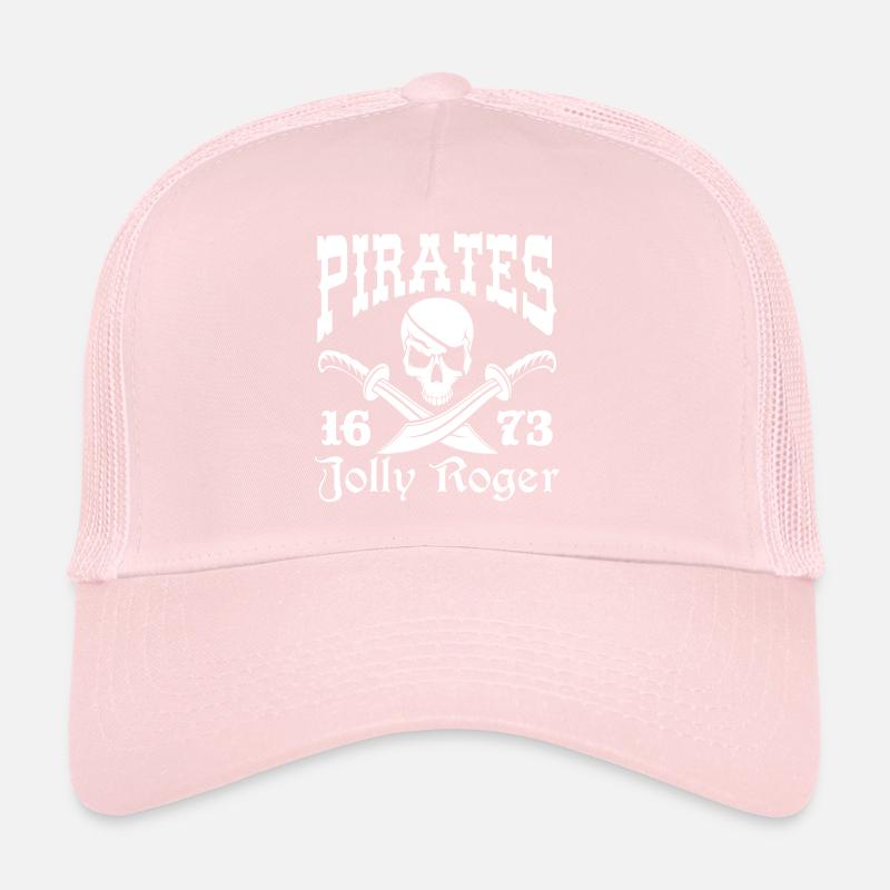 Pirate Jolly Roger 1673 Casquette trucker 