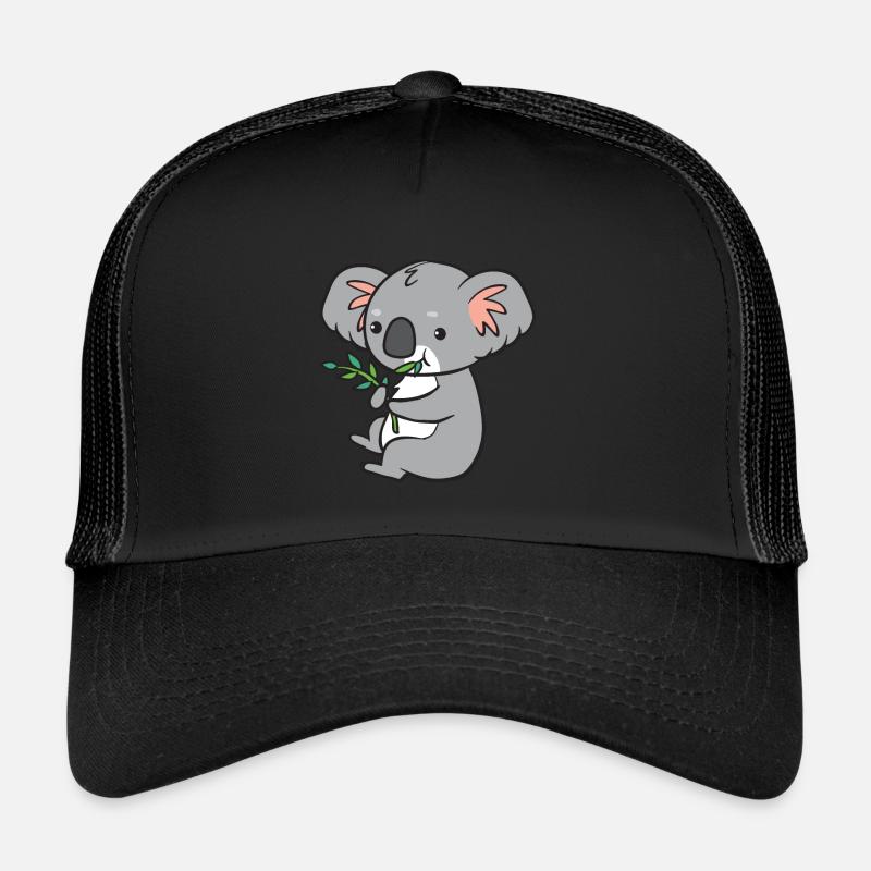 Koala - eats eucalyptus Trucker Cap