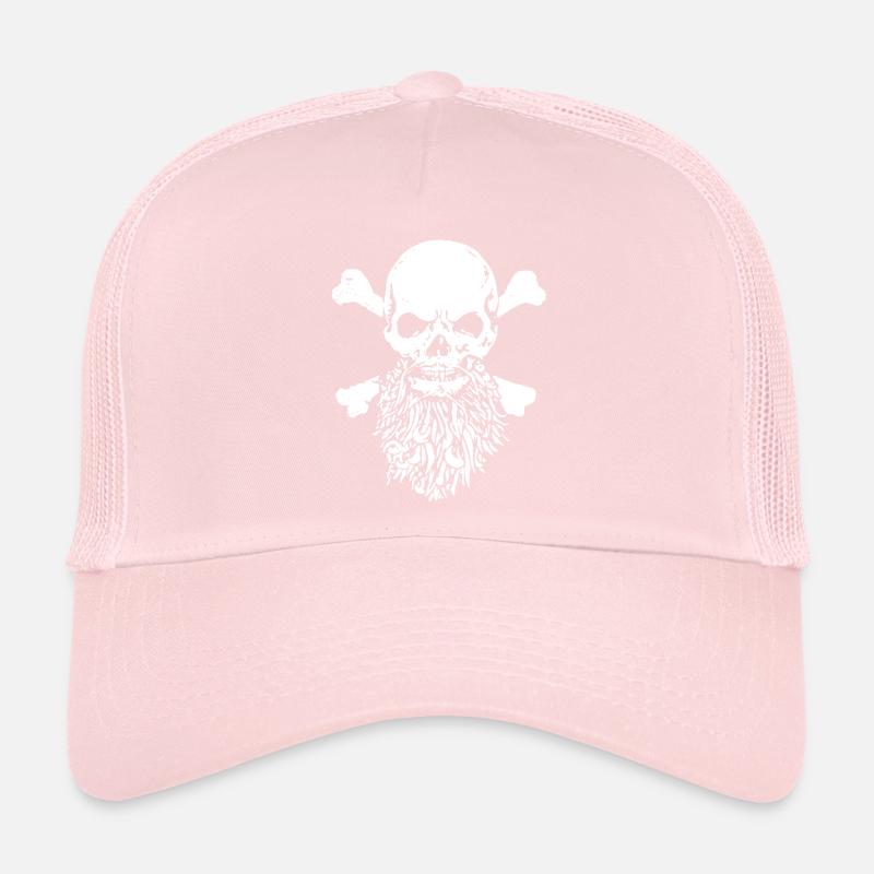 skull skull bone rock Trucker Cap