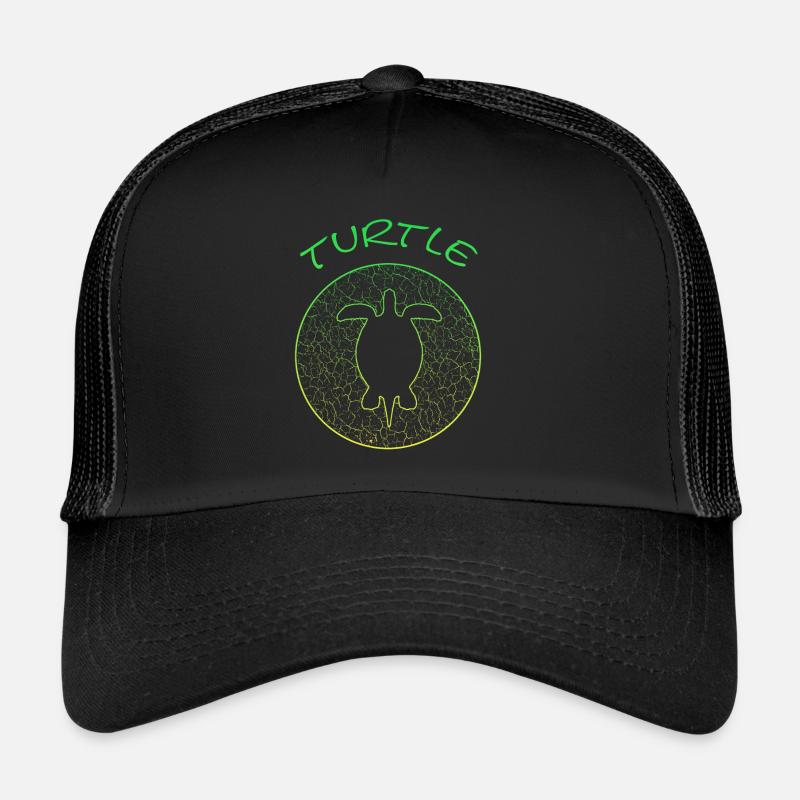 Turtle Schildkröte turtle Vintage Trucker Cap
