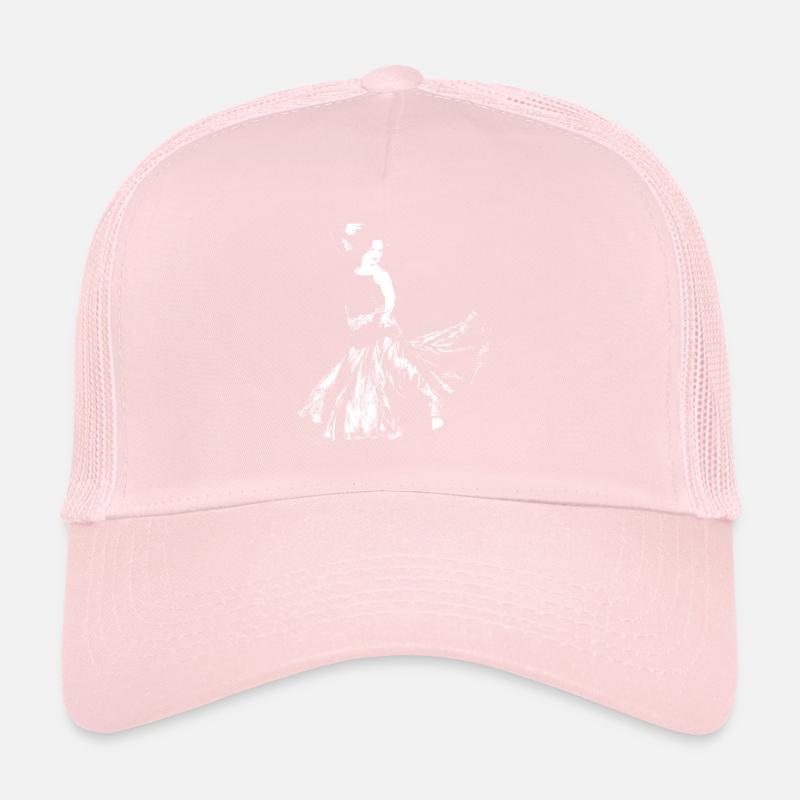 Danseuse de flamenco arabe gitane Casquette trucker 