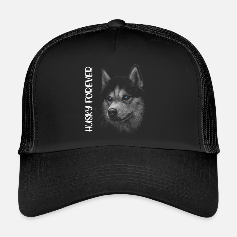 HUSKY FOREVER Trucker Cap