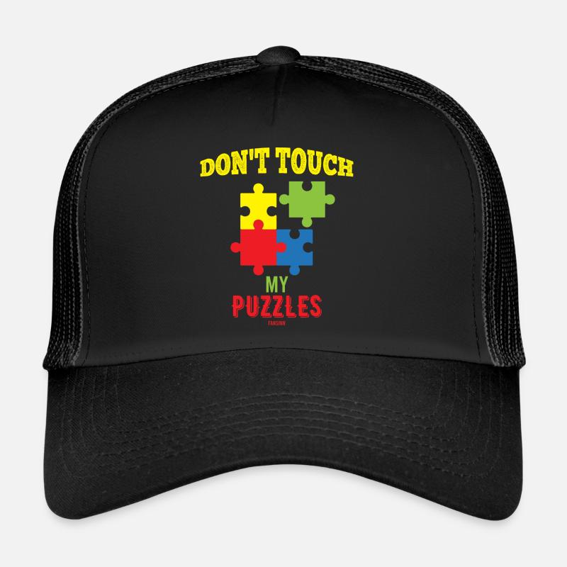 Don´t Touch My Puzzles Trucker Cap