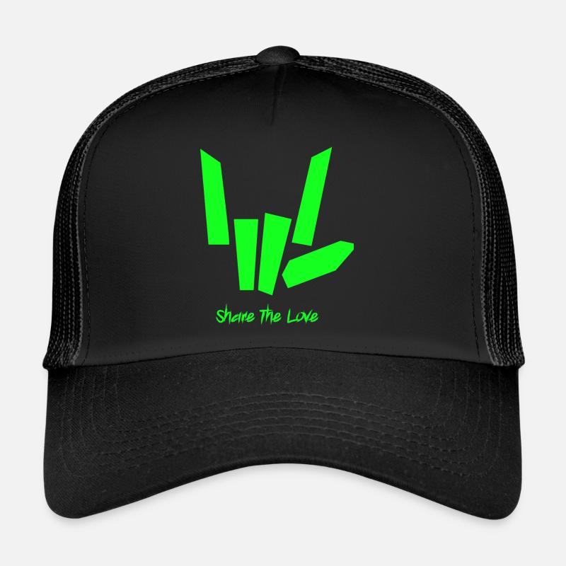 Partager l'amour Casquette trucker 
