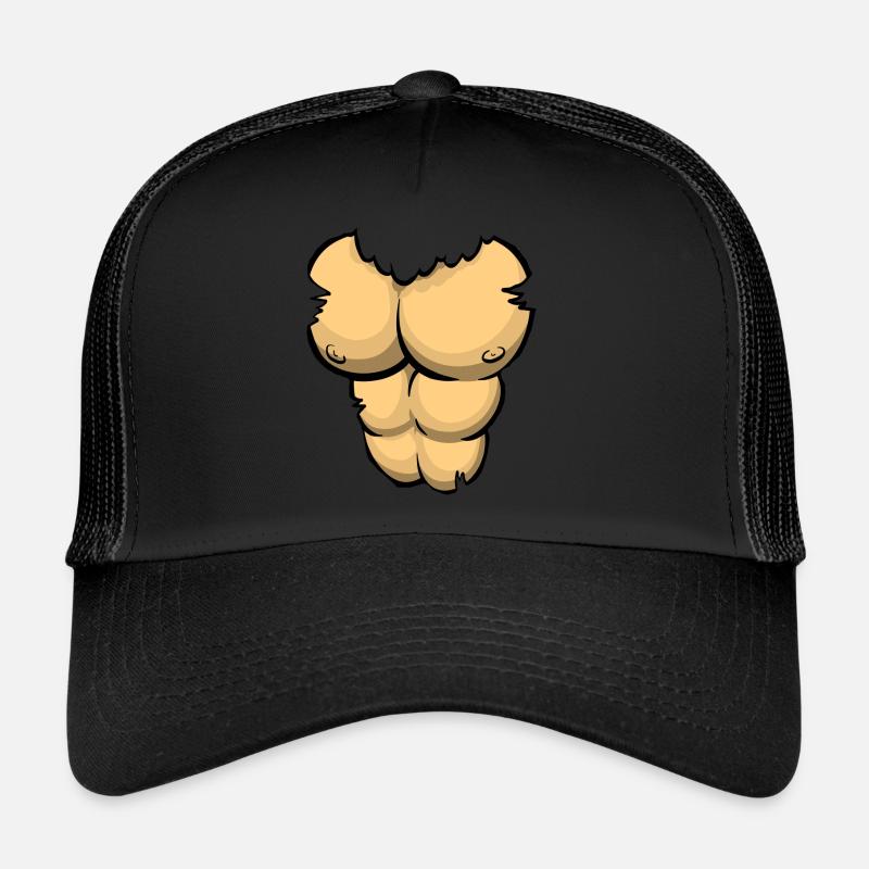 Gorilla costume gorille poitrine Casquette trucker 