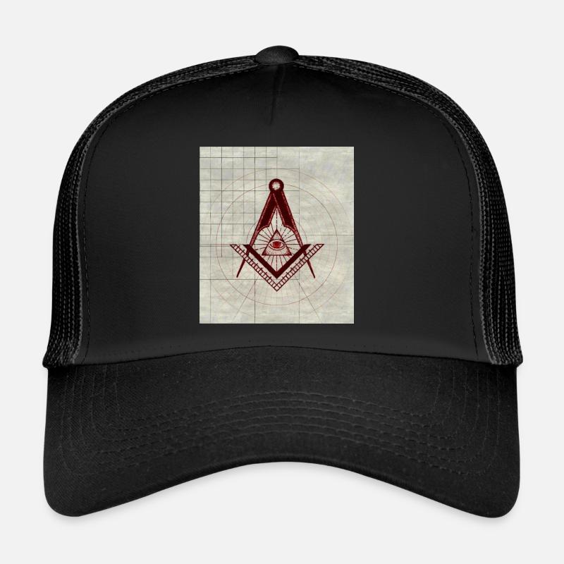 Freemason Symbol Trucker Cap