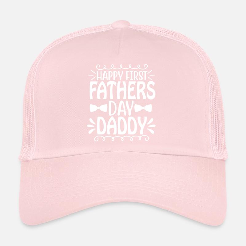 HAPPY FIRST FATHERS DAY DADDY Casquette trucker 