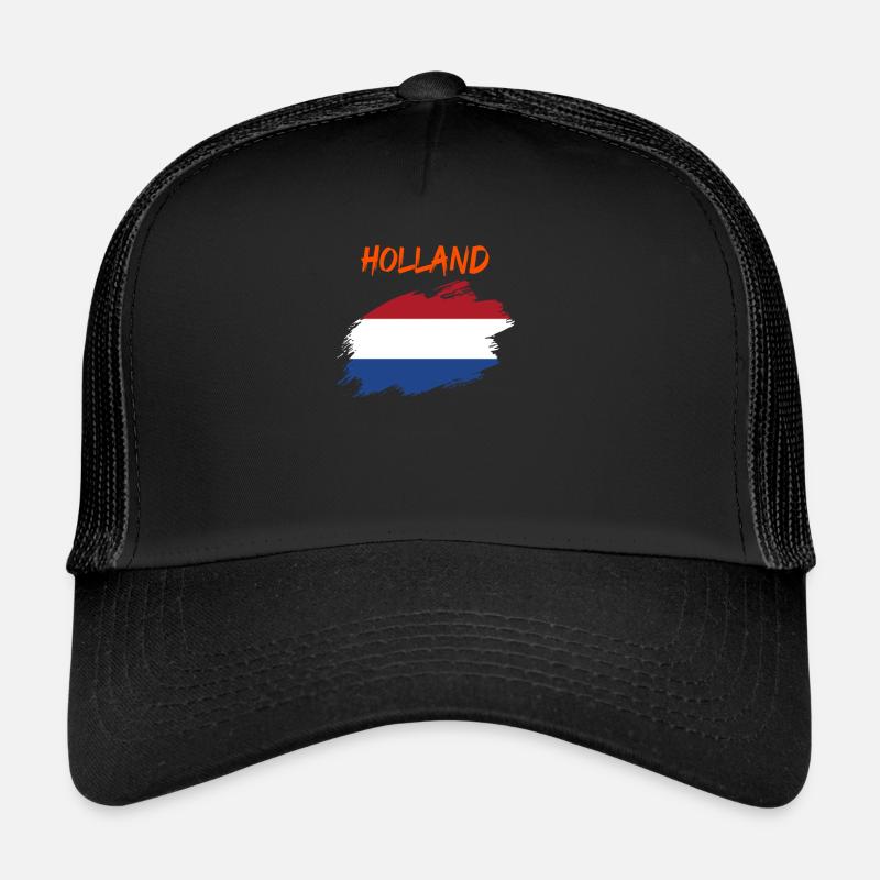 Hollande Pays-Bas Drapeau drapeau Casquette trucker 