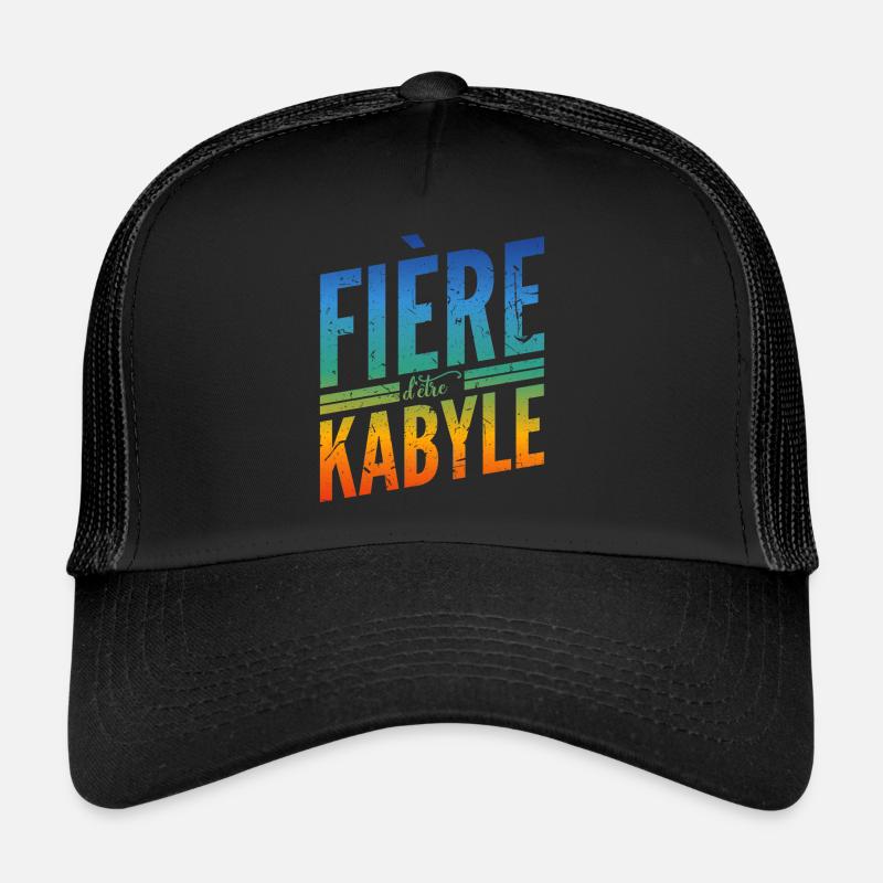 Fière d'être Kabyle Casquette trucker 