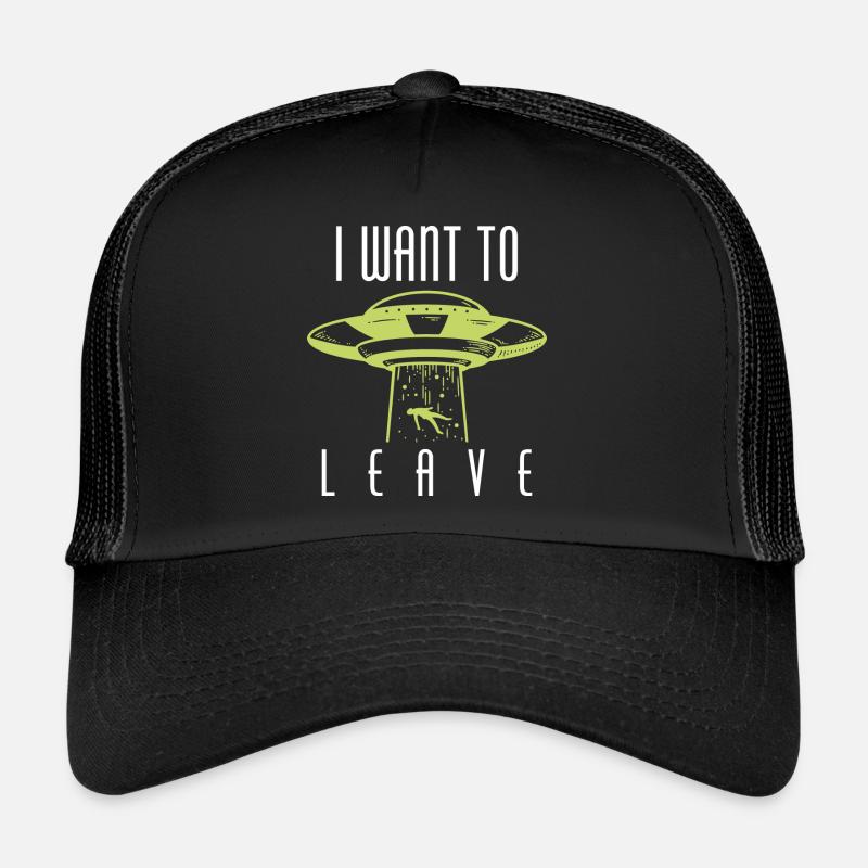 Je veux partir Casquette trucker 