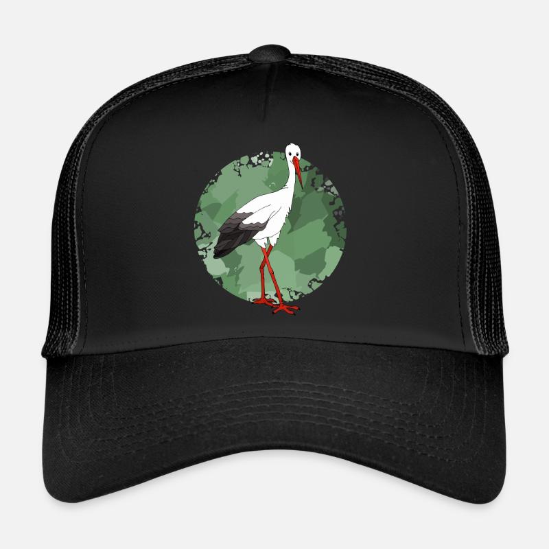 Storch - Trucker Cap - Schwarz/Schwarz
