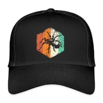 Tarantula Tarantula Spider Spider - Trucker Cap - black/black - Front