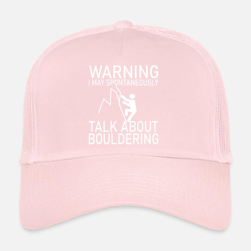 Bouldering Climbing Climbing Trucker Cap
