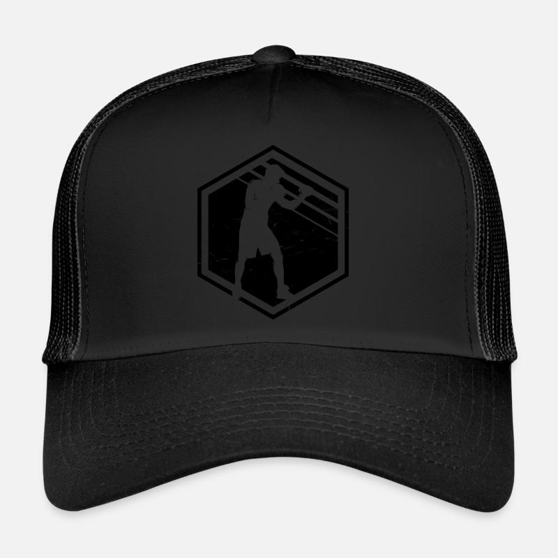 Women's Men's Boxing Boxing Boxer Boxing Trucker Cap