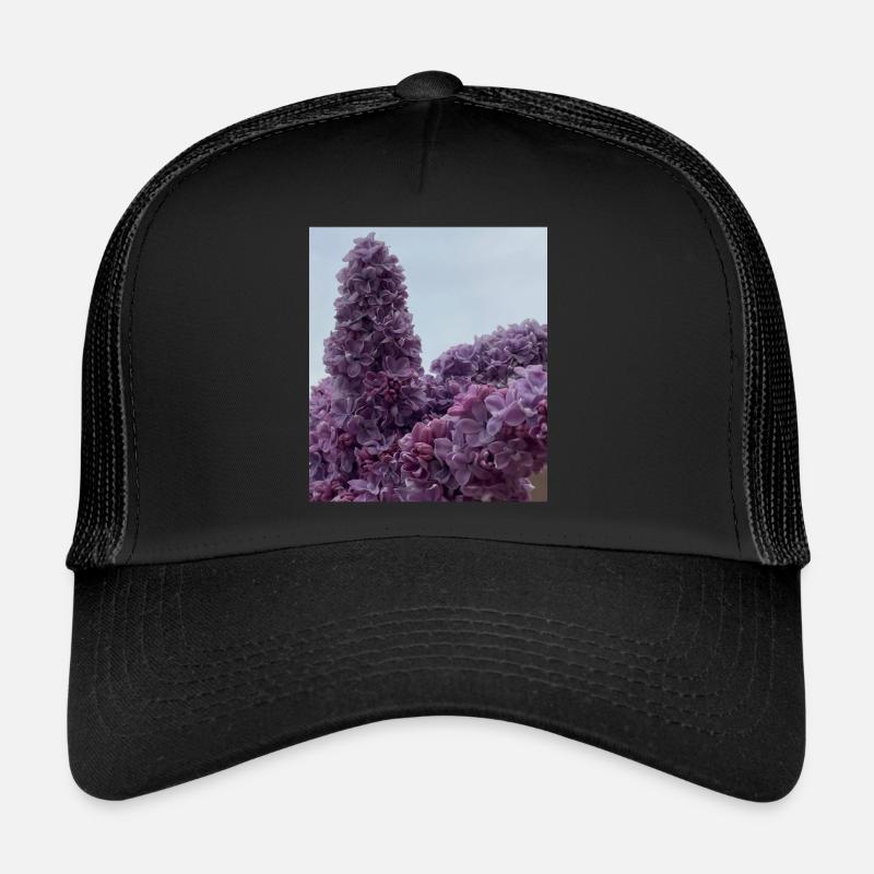 Fliedertraum - Trucker Cap - Schwarz/Schwarz