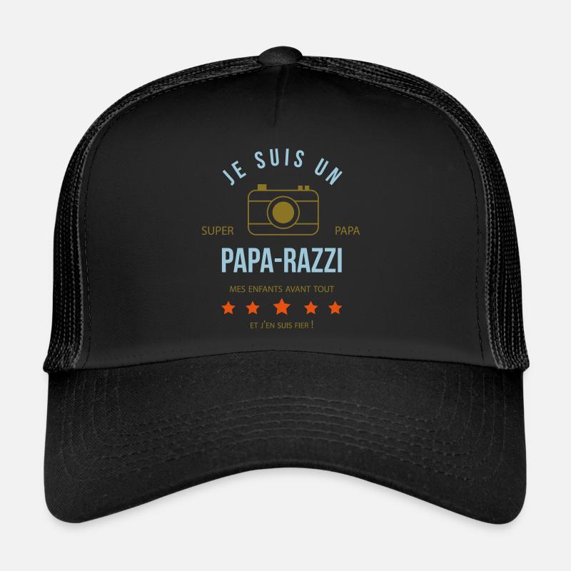 Papa razzi Casquette trucker 