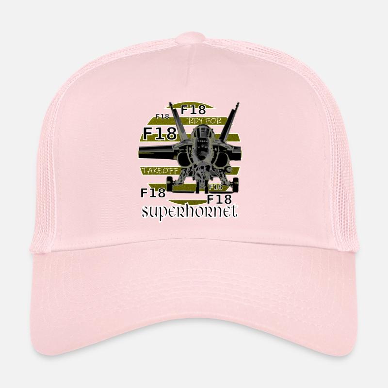 F18 RDY for Takeoff Trucker Cap