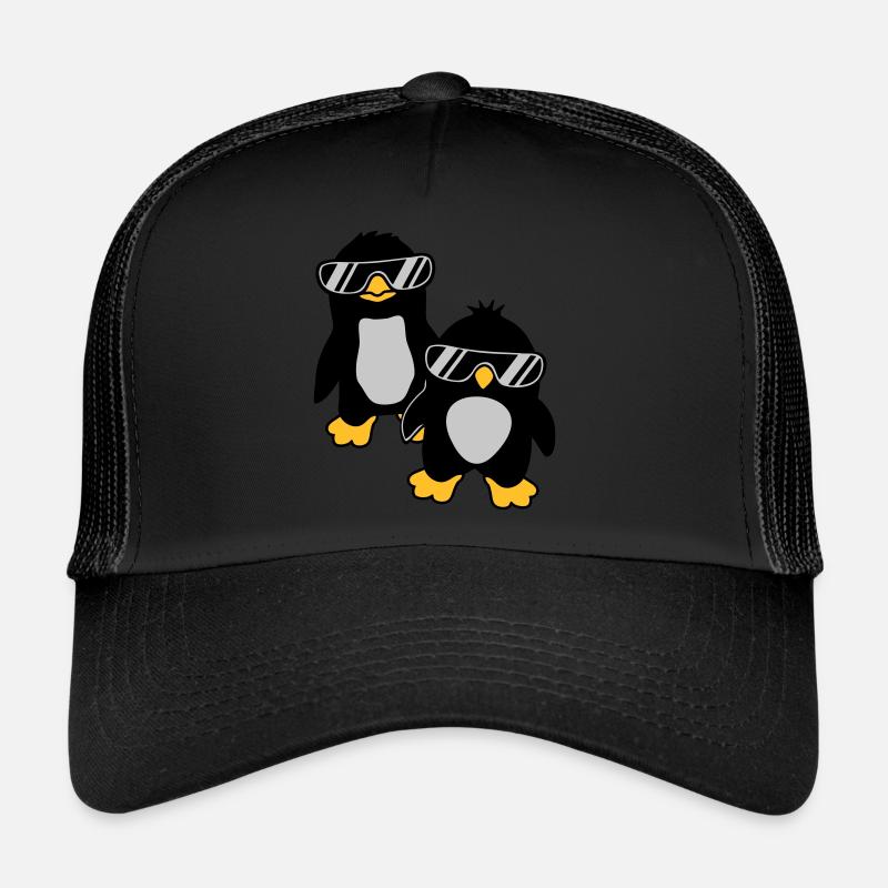 Penguins Crew 2 Amis Casquette trucker 