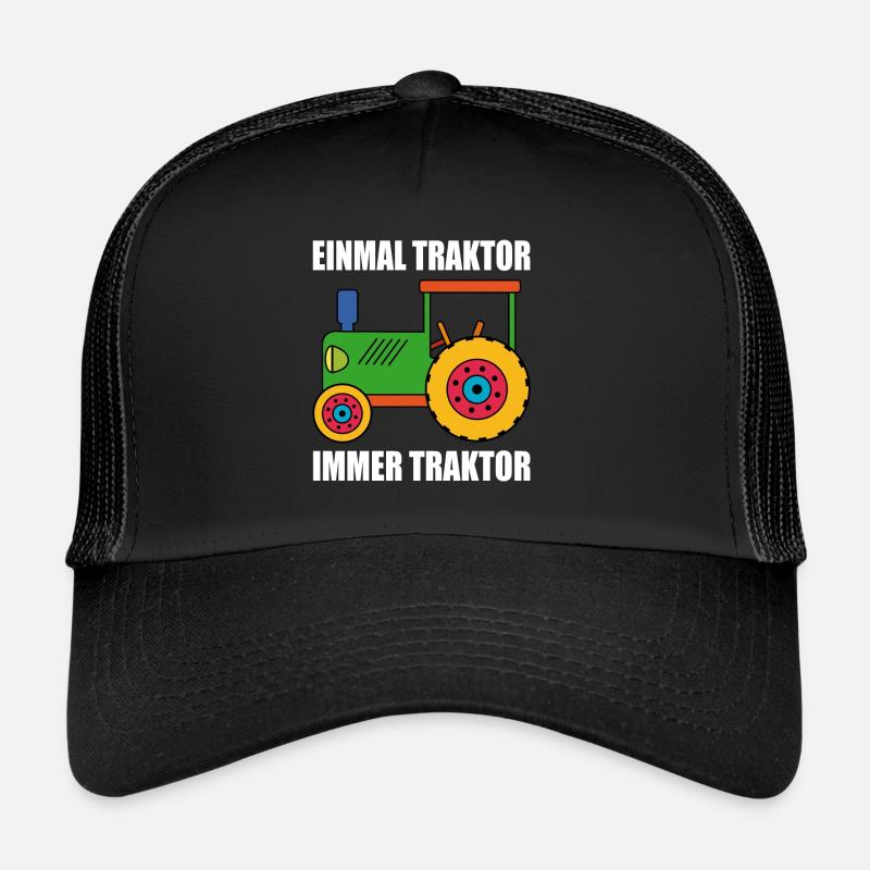 einmal Traktor immer Traktor Trucker Cap