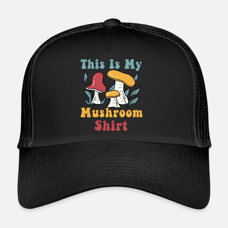 Chasse aux champignons Nature Amusant Casquette trucker 