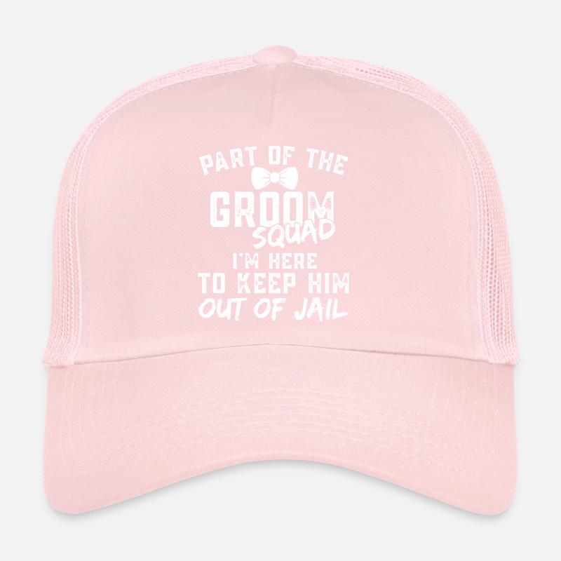 Escouade de mariés Casquette trucker 