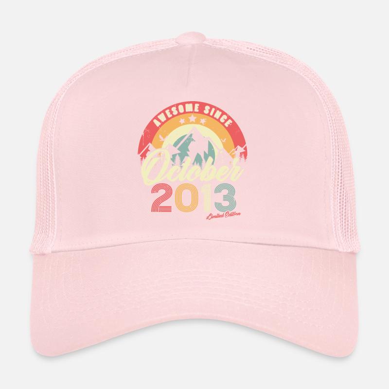Birthday Gift In October 2013 Vintage Trucker Cap