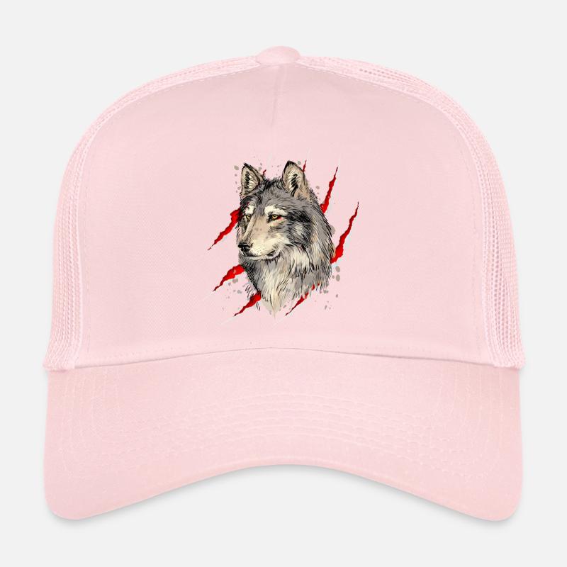 Wolf Trucker Cap