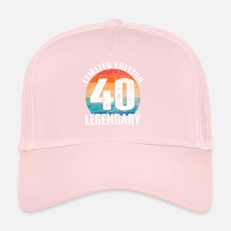 Joyeux anniversaire - 40th Birthday Limited Edition Casquette trucker 