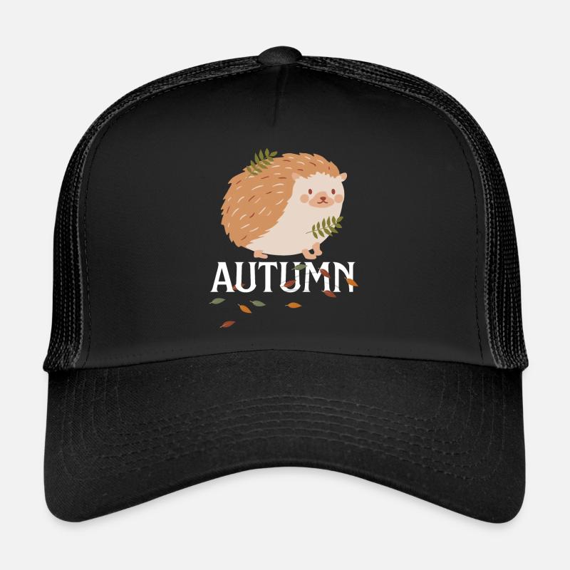 Feuille Automne Arbre Orange Automne Feuilles Saison Casquette trucker 