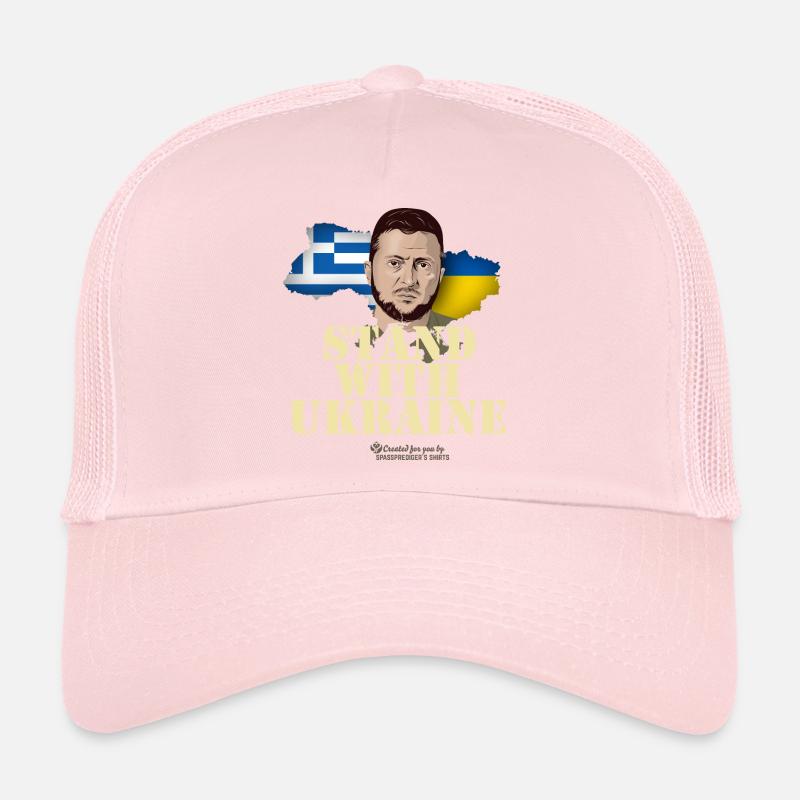 Zelensky, Ukraine, Grèce Casquette trucker 