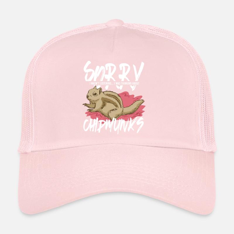 Animaux mignons de la forêt Chipmunk Nature Casquette trucker 