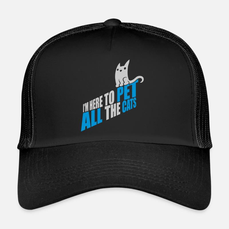 Animaux de compagnie tous les chats Casquette trucker 