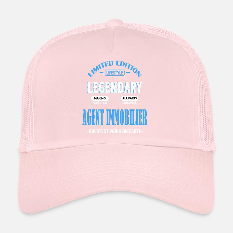 AGENT IMMOBILIER Casquette trucker 