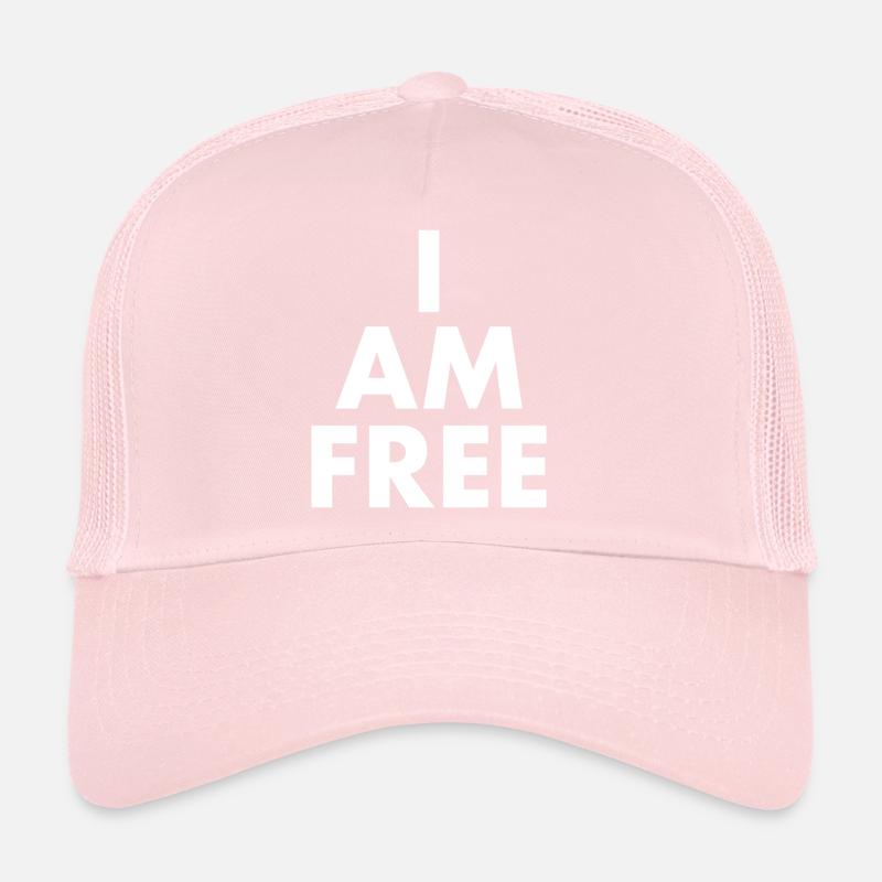 I am free Casquette trucker 