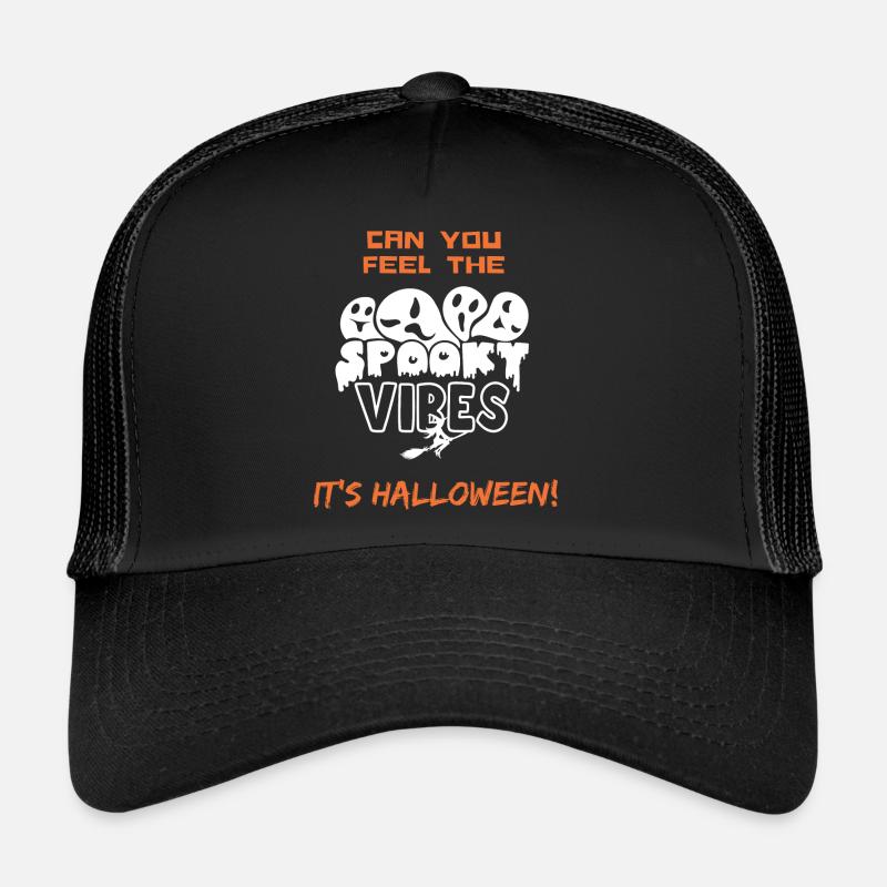 vibrations effrayantes - Casquette trucker  - noir/noir
