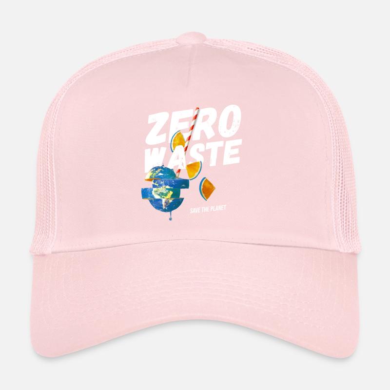 zero waste, there is no planet b, earth, climate c Casquette trucker 